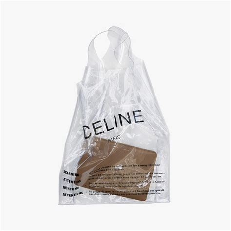 celine pvc shopping bag|Shop 9 See.